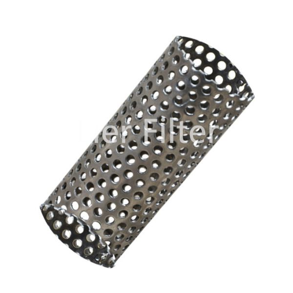 1-100 Micron Perforated Metal Wire Mesh Perforated Stainless Steel Pipe