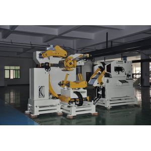 Three - In - One Sheet Metal Feeder Punching Machine Stamping Automation