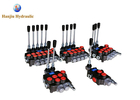40 Liter Monoblock Directional Control Valve 3p40 Three Spools G 3/8"