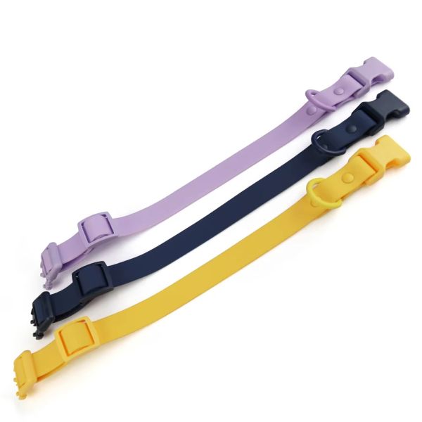 Custom Logo Pet Collar PVC Dog Collar And Leash Set Waterproof