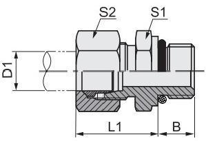 SAE Thread with O-Ring Seal 1co/Do 1co/Do-Rn