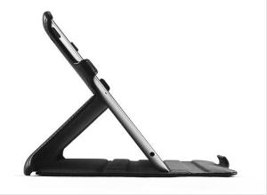 Buy cheap Black Heat Setting Leather Case Standing For Ipad Air product