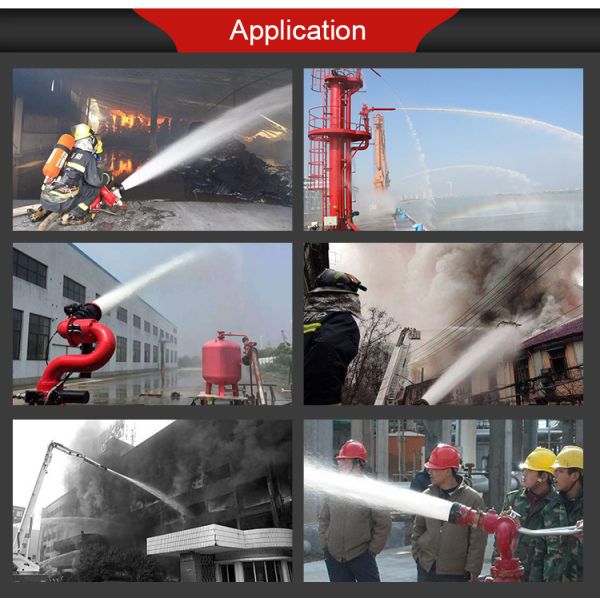 16 Bar 110m 200L/S 1.2Mpa Fire Fighting Water Cannon