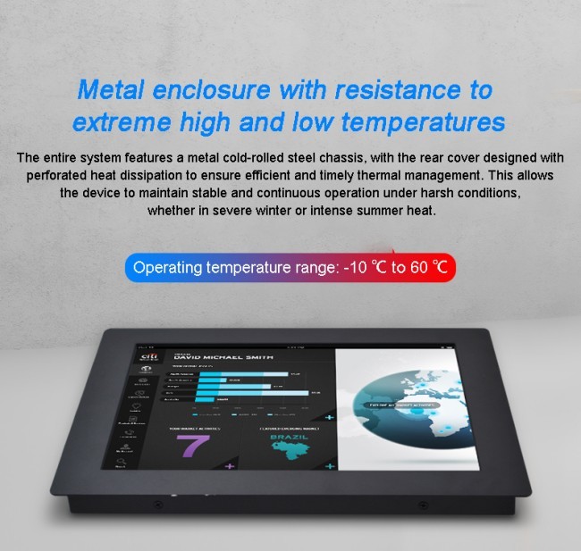 24 Inch High Brightness 1000nits LCD USB DVI Sunlight Readable Embedded Industrial Open Frame Touch Monitor 1000nits Sunlight Readable