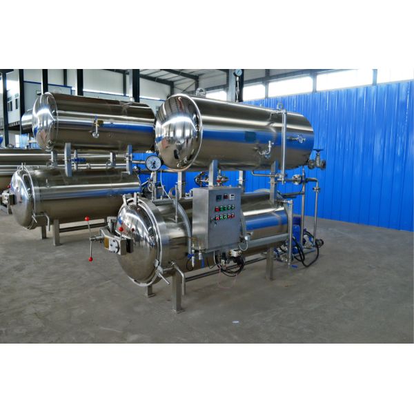 Double Layers Sterilization Autoclave for Packaged Food & Canned Food