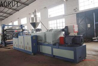 PVC Sheet Coperion Conical Twin Screw Extruders Co Rotating For Imitation Jade