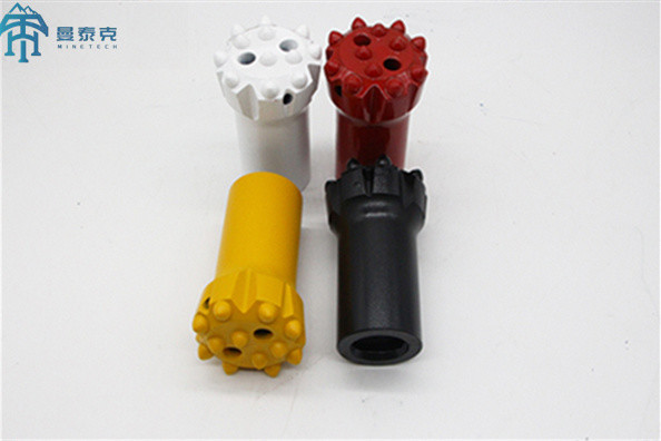 Normal Or Retrac Thread Button Carbide Rock Drill Bits T45 76mm For Mining