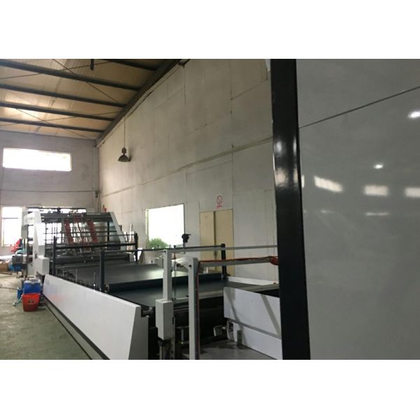 Full Servo Control Auto Flute Laminator Machine 30KW High Speed Stable Running