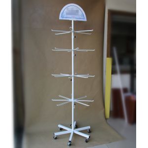 China TUV Multifunctional Height 1500mm Rotating Display Stand For Jewelry on sale
