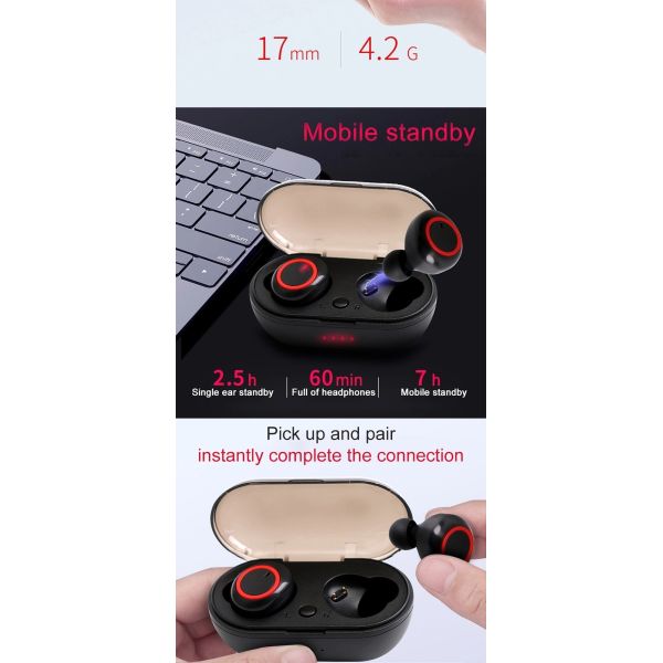 Amazon Supplier High Quality Noise Cancelling True Wireless Earbuds Sport Running Earphone