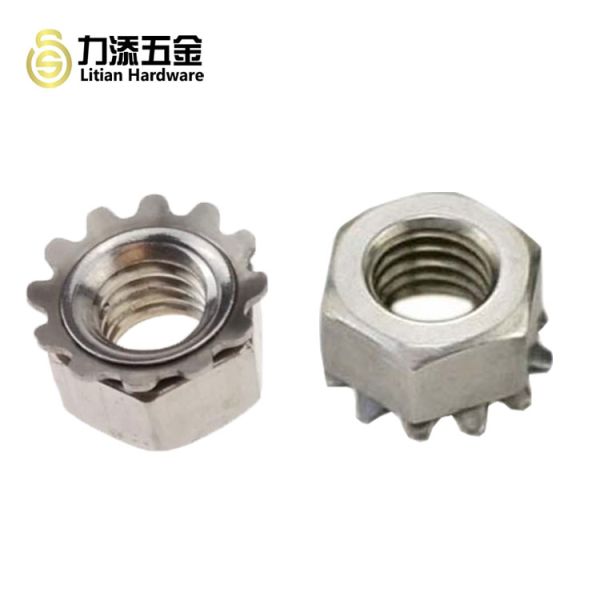 ODM Metal Self Locking Nut K Nut M3 Q215Alloy Steel Material
