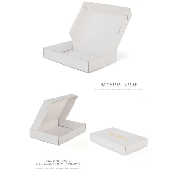 Cardboard Paper Packaging Boxes For Shipping , Corrugated Mailer Boxes Custom Logo