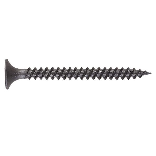 Phillips Recess Bugle Head Drywall Screws, Fine Thread Hardened, Grey Phosphated