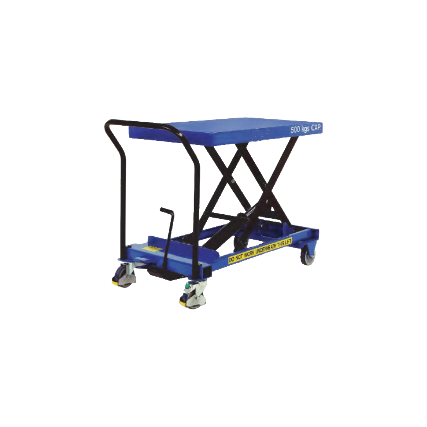 Manual Mobile Lift Tables with Heavy Duty Range and New Hydraulic System for Safety