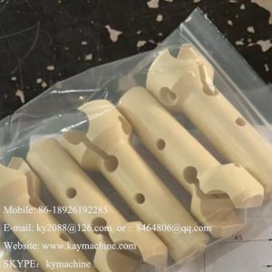 Polyetheretherketone Tecapeek Polycarbonate Rubber Parts Custom Machining