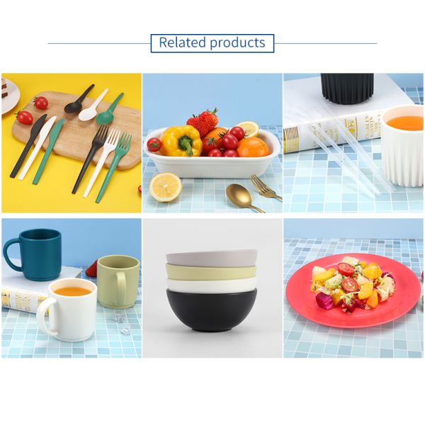 Disposable CPLA Compostable Tableware Length 171mm