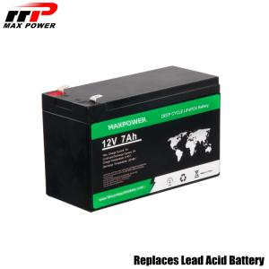 China Rechargeable Lithium Lifepo4 Battery 12v 7ah 92.16wh 2P4S Cell long durable lead acid replacement on sale
