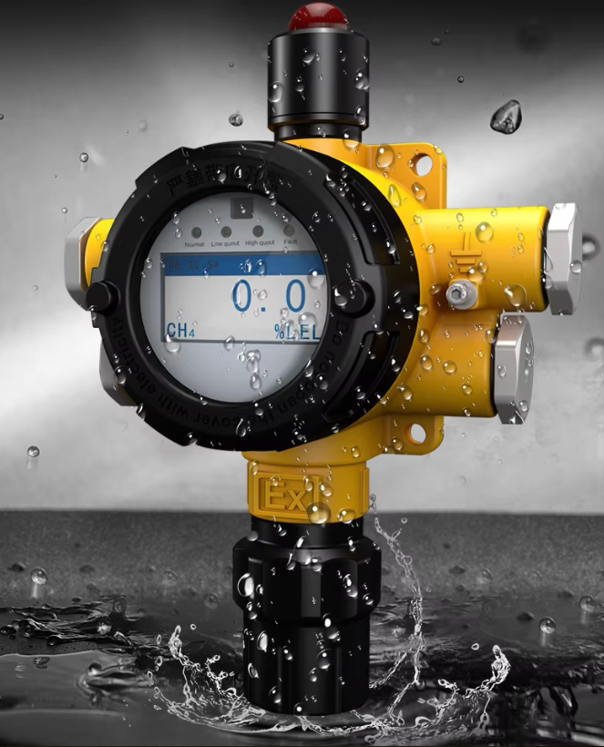 CO EX H2S CO2 O2 CH4 03 SO2 HCL KFGT-K90 Fixed Gas Detector IP66 36-106Kpa Connection Port M27*1.5mm