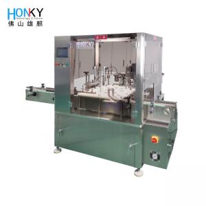 China Automatic 40BPM Glass Round Bottle Capping Machine For Essential Oil Filling on sale
