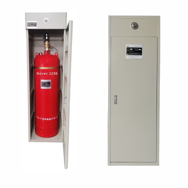 safety NOVEC 1230 Fire Suppression System Efficient Charging