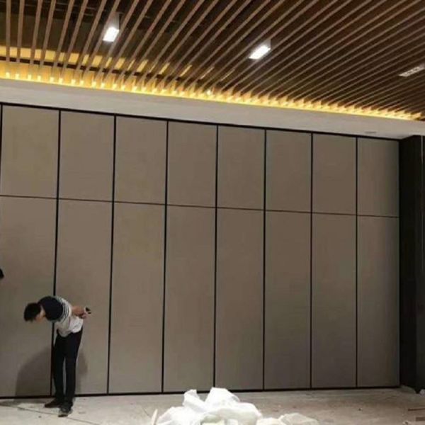 Removable Folding Sliding Partition Doors Acoustic Sound Proof Partitions For Banquet Hall
