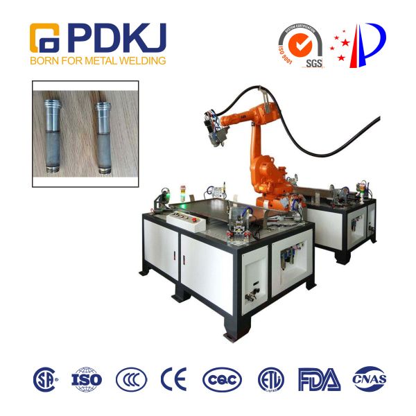 Electronic Fiber Laser 6 Axis Welding Robot Industrial Integrated