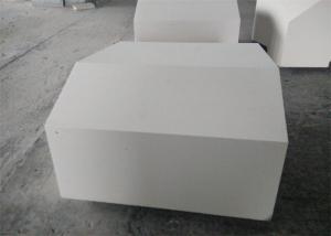 Buy cheap White Color Fire Retardant Bricks For Glass Smelting Furnace / EAF product