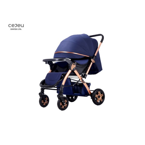 Fully Reclining Lightweight Baby Stroller 25Kg Load For Babies