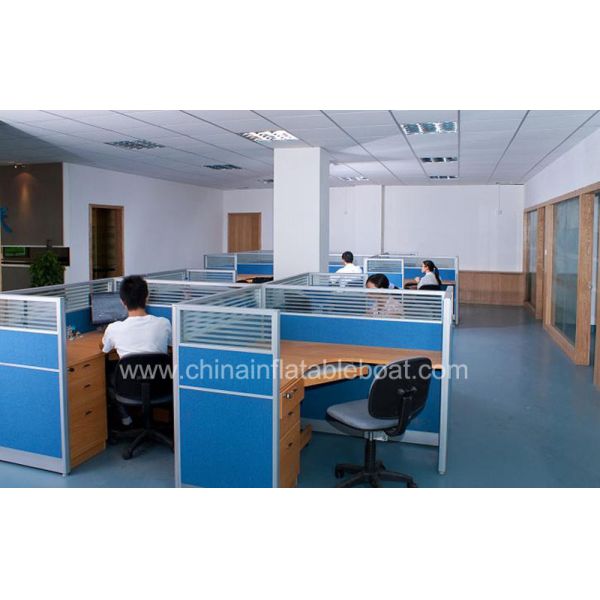 0.9mm PVC Inflatable Sailing Dinghy , 7 Person Inflatable Rescue Boat