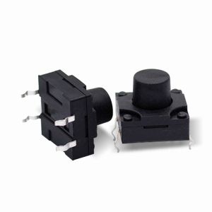 IP67 Waterproof Tact Switch , 12x12 Vertical DIP Tap Switch