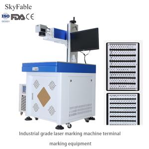 Buy cheap Fully Automatic Compact Terminal Marking Machine Electric Laser Marking Equipment product