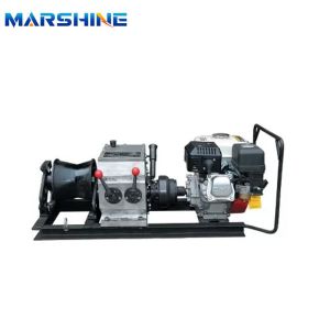 Buy cheap Gasoline Underground Cable Winch Puller Electrical Wire Pulling Machine product