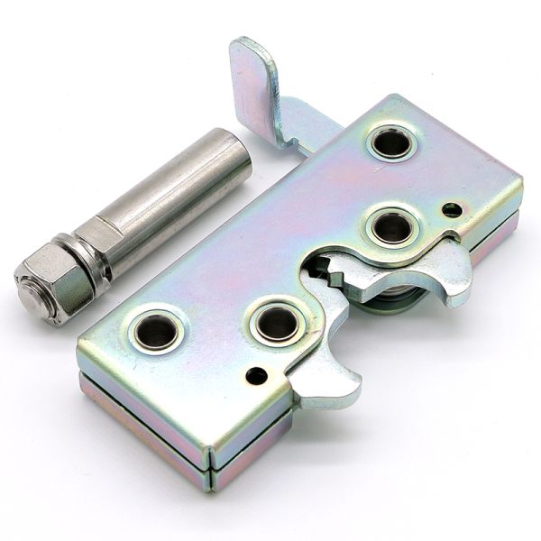 Silver Rotary Heavy Duty Latch Lock