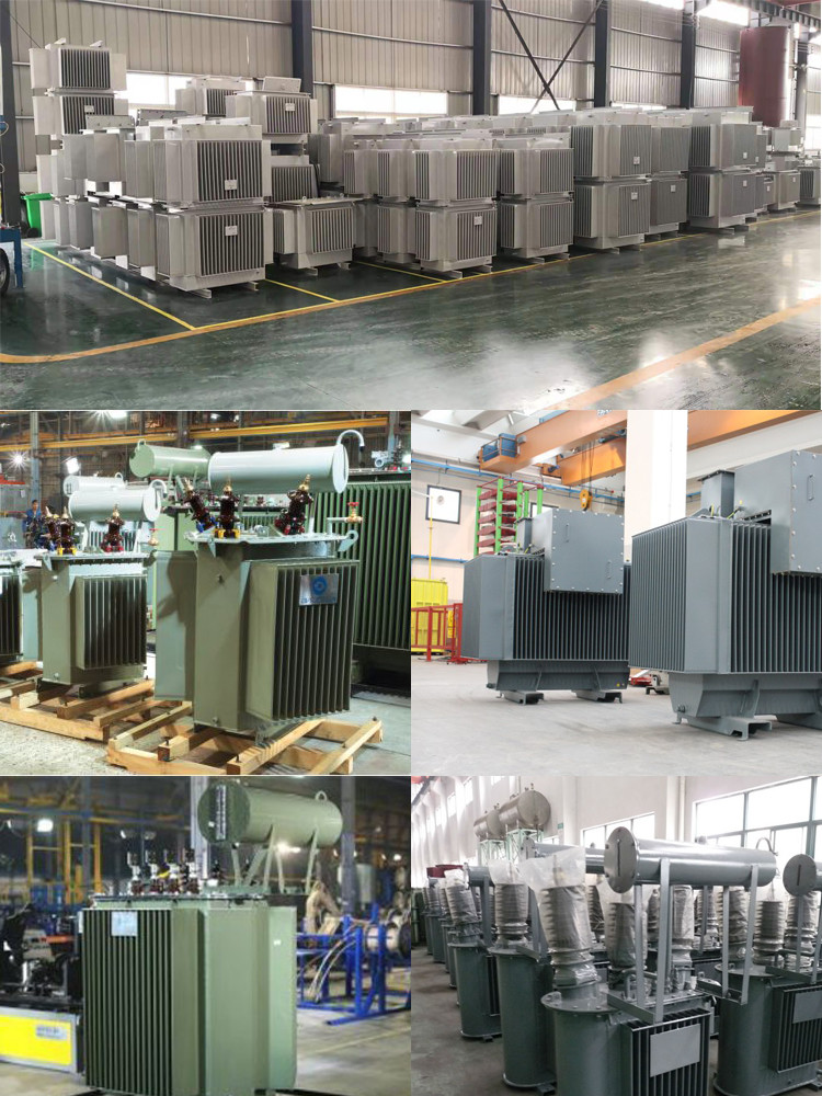 Copper Winding Electrical Power Transformer Oil Filled 35kv Amorphous Alloy
