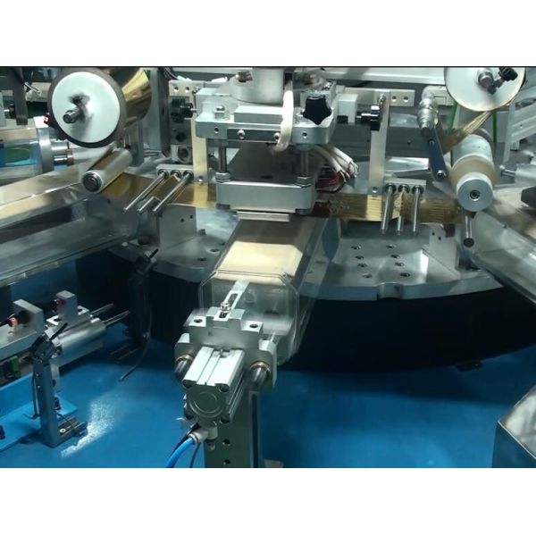 Automatic Hot Stamping And Heat Transfer Machine For Plastic Container