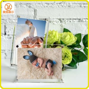 Buy cheap Promotional customized clear acrylic photo frame picture frame with magnets product