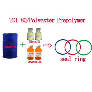 Buy cheap Oil Resistant PU Oil Sealing Rings TDI/Polyester Polyurethane Prepolymer product