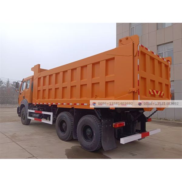 Weichai Power Engine Beiben 6x4 Tipper Truck 10 Tires 23 Ton Dump Truck