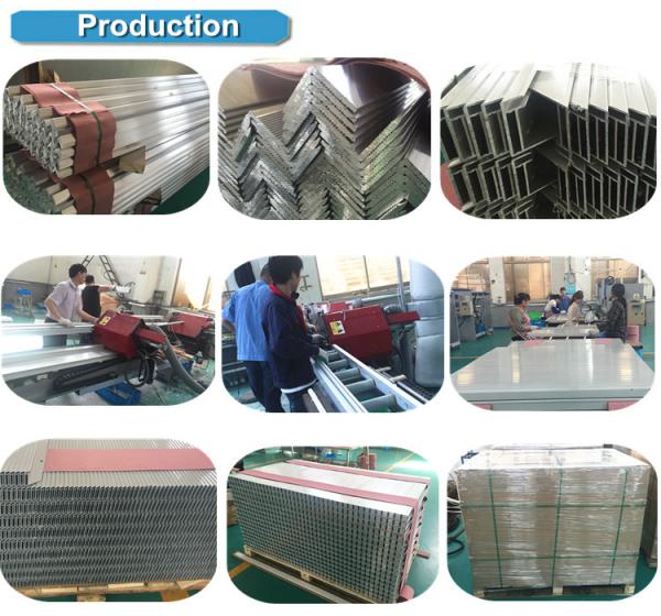 6000 series aluminium profile solar panel frame with high quality