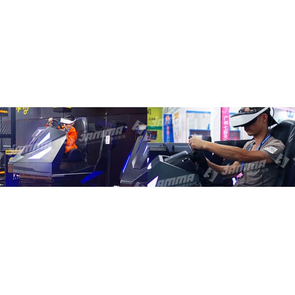 1.5mm Frame VR Racing Simulator Custom Colors Multiplayer Available Easy Operation