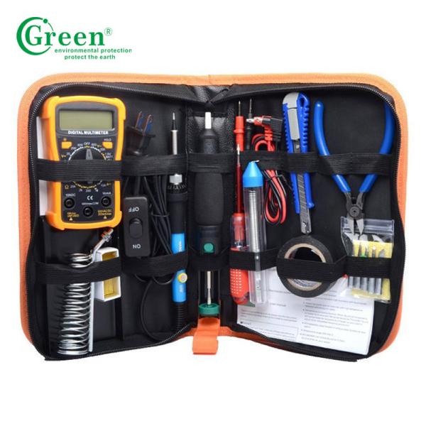 Digital Multimeter Electronics Soldering Kit , Portable Soldering Accessories