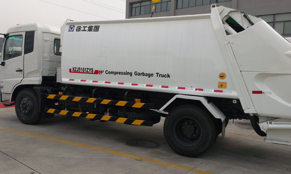 Automatic Container Rear Loader Garbage Special Vehicles with 1.4m3 Bucket Volume