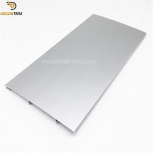 Buy cheap Matt Silver 6063 Aluminium Profile Skirting For Wall Corner Protection product