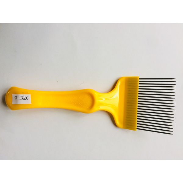 19 Needles Uncapping Tool Stainless Steel Uncapping Fork Plastic Handle