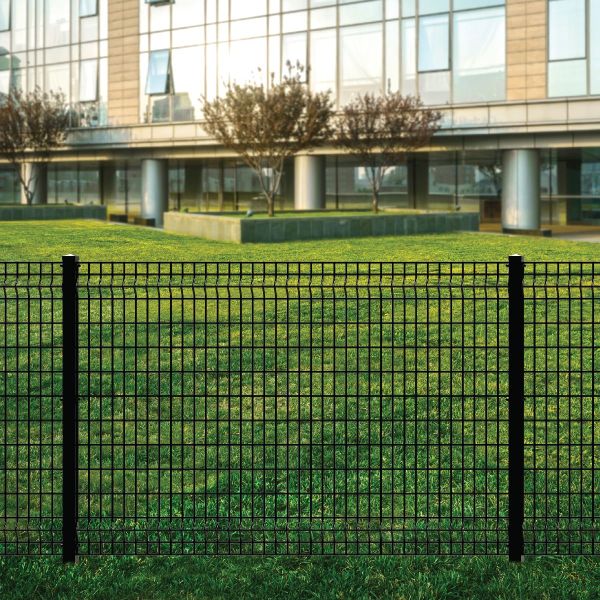 Highway Pvc Coated 3d Welded Wire Fence Low Carbon Steel