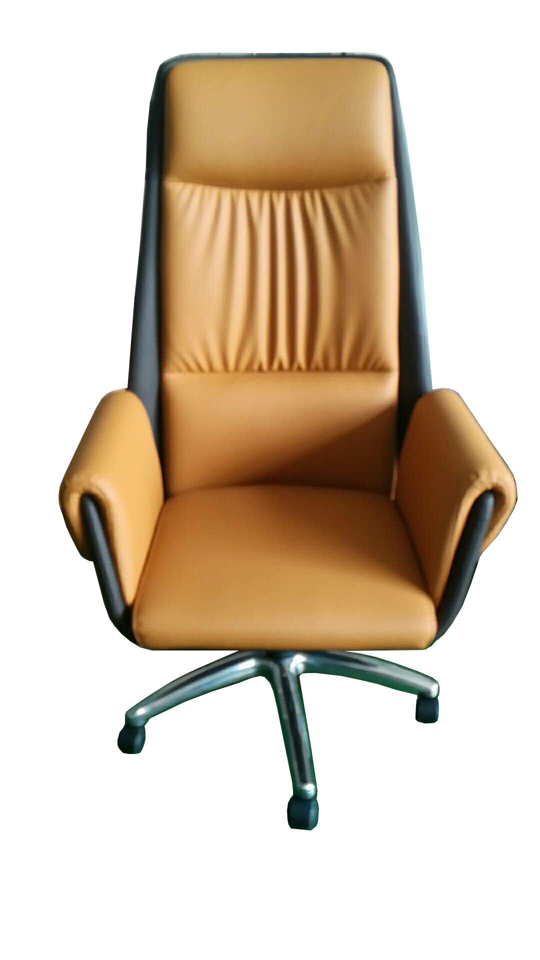 Buy cheap Electroplated Steel Armrest Height Adjustable Office Chair High Back product