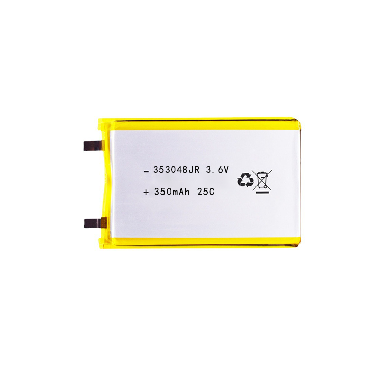 High-density 3.6V 350mAh 25C Semi-solid Lithium-ion Battery Pack for Drones,The Battery Capacity Can Be Customized.