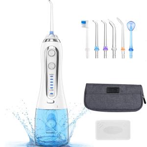 Buy cheap Rechargeable Ultrasonic Water Flosser Electric 1200-1400 Times/Min product