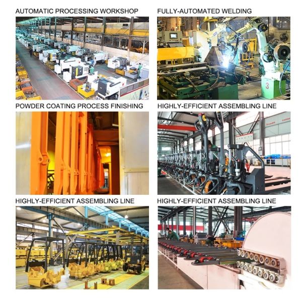 Garment 2T 2500mm Dividable Mast Fully Electric Pallet Stacker