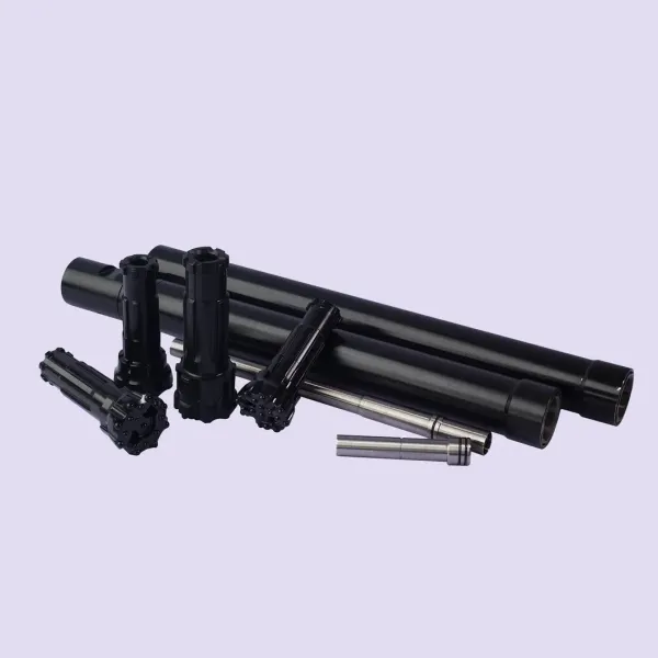 3 Inch to 6 Inch Reverse Circulation Hammer with Maximum Material Recovery and Handles Injection of Water, Foam, Oil, and Polymers